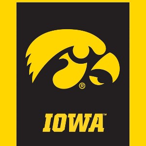 Briarwood Lane Iowa Hawkeyes House Flag NCAA Licensed 28" x 40" - 1 of 4