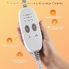 Weighted Heating Pad, Electric Massaging Heating Pad for Back Neck Shoulder with Massaging Vibration - 4 of 4