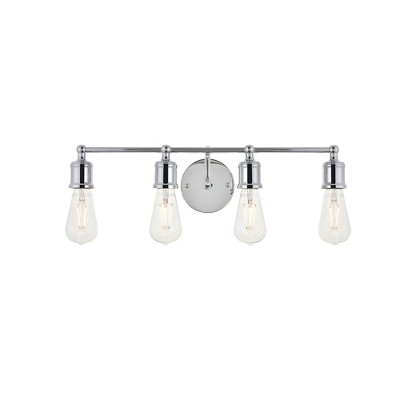 Elegant Lighting Serif 4 light chrome Wall Sconce