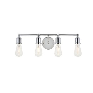 Elegant Lighting Serif 4 light chrome Wall Sconce - 1 of 4