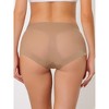 Agnes Orinda Women's Laser Cut Mesh Soft High-Rise Brief Solid Stretchy Underwear - 2 of 4
