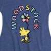 Girls' - Peanuts - Woodstock Flower Fit & Flair Cap Sleeve Dress - 2 of 4