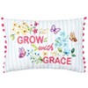 The Lakeside Collection Religious Cross Butterflies Embroidered Decorative Pillows - 3 of 4