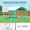 XBRIGH Outdoor Dog Kennel with Waterproof Cover,UV-Resistant Roof and Secure Locking Mechanism for Large Dogs,Durable Metal Enclosure - 2 of 4