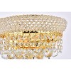 Elegant Lighting Primo 2 light Gold Wall Sconce Clear Royal Cut Crystal - 3 of 4