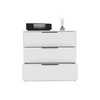 NicBex 3 Drawers Dresser Chests of Drawers with Superior Top Closet Organizers and Storage Tall Dresser for Bedroom, Living Room, Hallway - 2 of 4