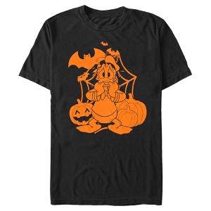 Men's Mickey & Friends Scared Donald Duck T-Shirt - 1 of 4
