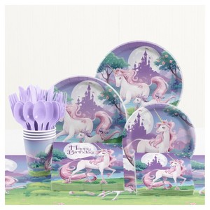 Unicorn Fantasy Birthday Party Supplies Kit