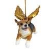 Design Toscano Honor the Pooch: Beagle Holiday Dog Angel Ornament - 3 of 4