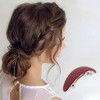 Unique Bargains Women's Classic Oval Shape Hair Clips 1 Pc - 2 of 3