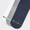 Champion Authentic Originals Men's 3pk Varsity Cushion Crew Socks - 6-12 - 4 of 4