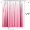 Americanflat 71x74 Ombre Pattern Shower Curtain - Water Resistant Shower Curtain - Polyester Fabric - 2 of 4