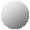 vidaXL Wall Mirror Transparent Glass 27.6 in diameter Wall mounting - 3 of 4