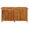 VidaXL Patio Storage Box 59.1"x31.5"x29.5" Solid Acacia Wood - 2 of 4