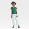 Girls' Short Sleeve Fitted T-Shirt - Cat & Jack™ - 3 of 3