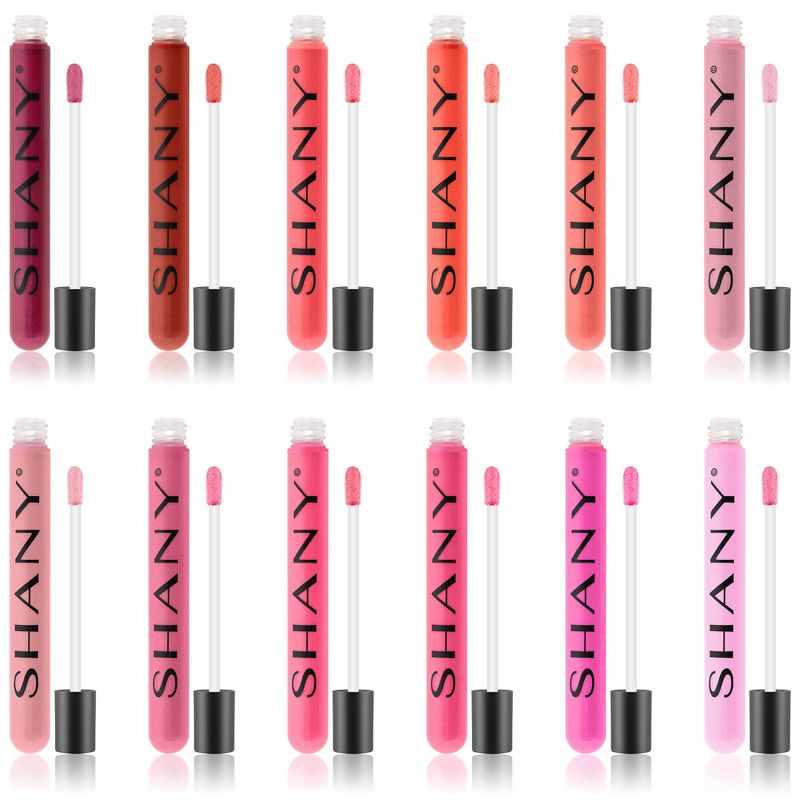 SHANY The Wanted Ones - Multi Colored Lip Gloss Set  - 12 pieces, 4 of 5
