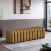 Meridian Furniture,Atticus Vegan Leather Bench - 2 of 4