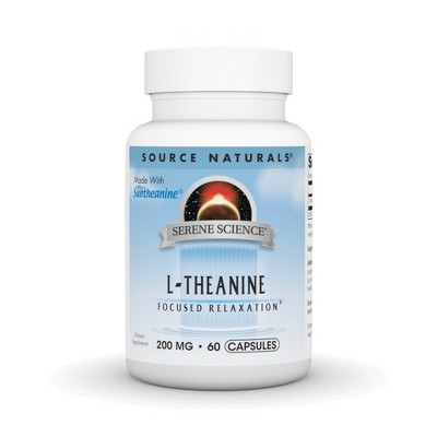 L-Theanine 200 mg by Source Naturals, Inc.  -  60 Capsule