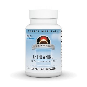 L-Theanine 200 mg by Source Naturals, Inc.  -  60 Capsule - 1 of 3