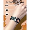 HTUTWOO Halloween Engraved Band Compatible with Apple Watch Band 42/44/45/49mm Silicone Strap for iWatch Series 10/9/8/7/6/5/4/3/2/1/SE - 2 of 4
