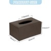 Unique Bargains Magnetic Bottom Tissue Box Cover 1Pc - 2 of 4