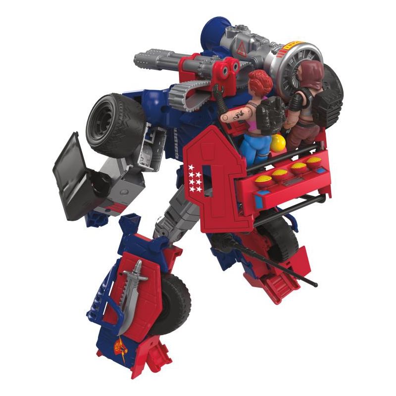 Decepticon Soundwave Dreadnok Thunder Machine Figure Set | G.I. Joe | Transformers Collaborative Action figures, 4 of 5
