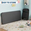 5-Piece Children's Folding Table and Chair Set, Toddler Kids Activity Table and Chair Set for Restaurants, Nurseries, Classrooms - 4 of 4