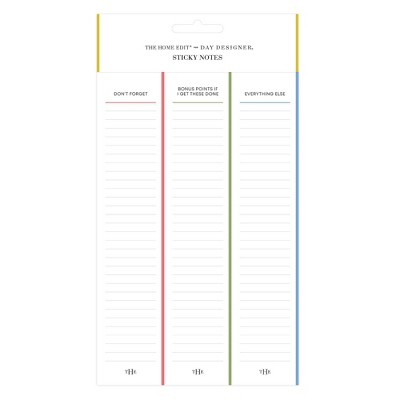 The Home Edit Checklist Notes - Blue Sky