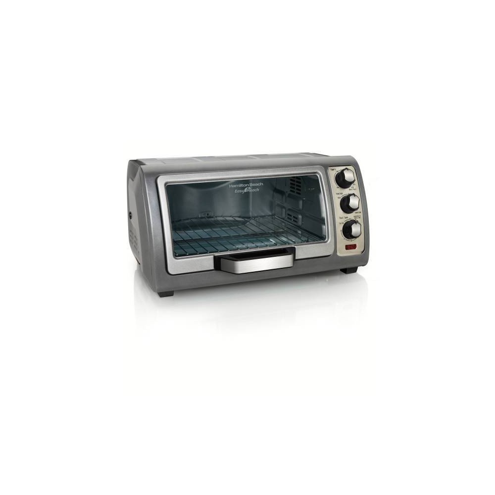 Photos - Toaster Hamilton Beach Roll-Top Door Easy Reach  Oven - 31126D 