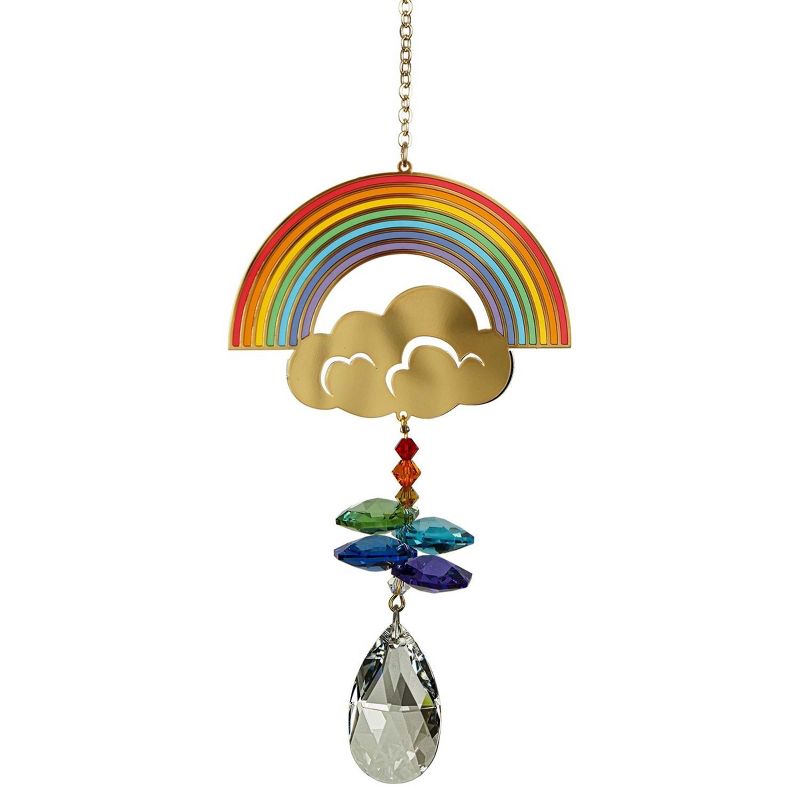 Woodstock Crystal Suncatchers, Crystal Wonders Rainbow, Crystal Wind Chimes For Inside, Office, Kitchen, Living Room Décor, 4.5"L, 4 of 8