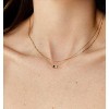 Summit Adventure 18K Gold Thin Box Chain Necklace – Minimalist Short Choker for Women - 3 of 4