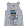 L.O.L. Surprise! Big Girl's 3-Piece T-Shirt, Tank Top and Short Sets - 3 of 4