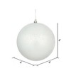 Vickerman Matte Mercury Ball Ornament - 2 of 3