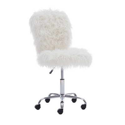 Target white fluffy hot sale chair