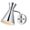 Elegant Lighting Halycon 6 Inch Wall Sconce in Chrome - 3 of 4
