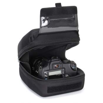 USA Gear® Quick-Access DSLR Hard-Shell Camera/Zoom Lens Case, Black