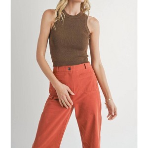 Women's Alexis Knit Tank Top - Sadie & Sage - 1 of 4