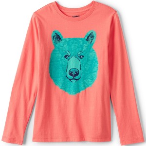 Lands' End Kids Graphic T Shirt - 1 of 2