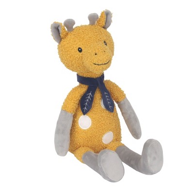 Lambs & Ivy Signature Yellow Giraffe Plush Stuffed Animal Toy - Shadow