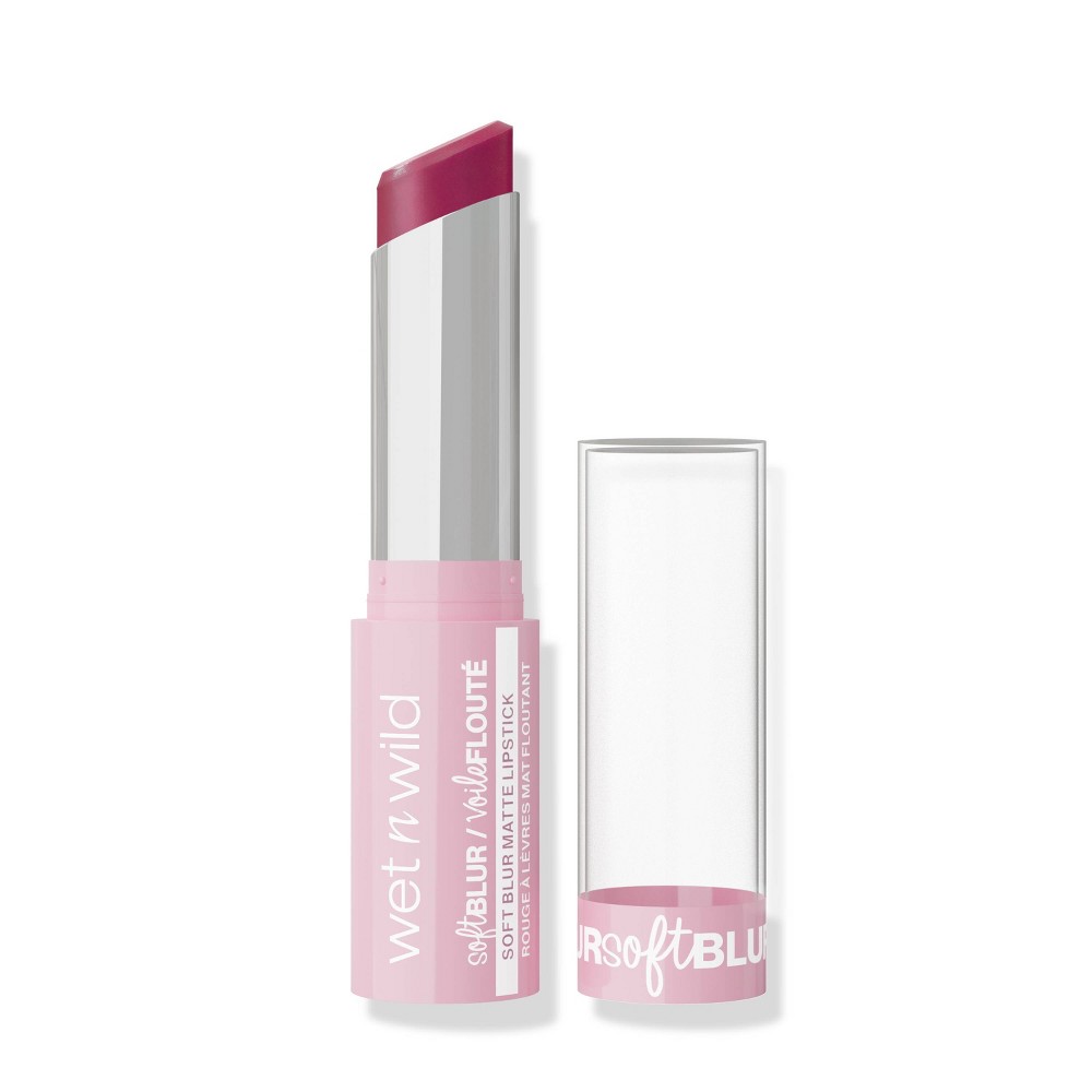 Photos - Lipstick & Lip Gloss Wet n Wild Cloud Pout Soft Blur Matte Lipstick - Homecoming Queen - 0.11oz 