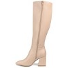 Journee Collection Womens Landree Block Heel Knee High Boots - 2 of 4