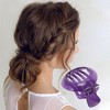Unique Bargains Fashion Round Hollow Hair Clip Hairdo Clip 1 Pc - 3 of 4