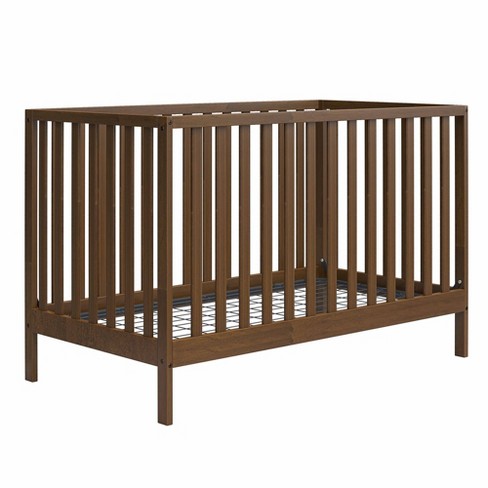 Baby Relax Ema 3 in 1 Convertible Crib Walnut