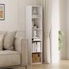 HOMLUX 5-Tier Cube Bookcase Bookshelf Storage Organizer Living Room, Bedroom, Kids Room - 2 of 4