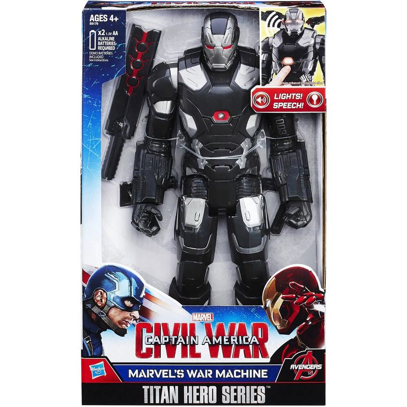 Marvel Titan Hero Series Marvels War Machine Electronic Figure, 2 of 4