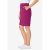 Woman Within Plus Size 7-Day Knit Short - 4 of 4