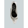 Abatina Satin Diamante Embellished Women Pumps - 4 of 4