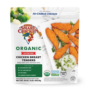 Smart Chicken Organic Gluten Free Chicken Tenders - Frozen - 1lb