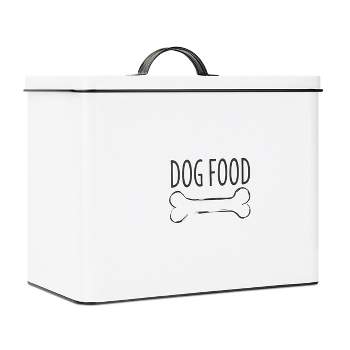  Vumdua Dog Treats Container - Farmhouse Pet Treat Container for  Dog and Cat, Airtight Dog Food Storage Container with 3 Jars, Decorative Dog  Treat Jars for Kitchen Counter, Great Gift for
