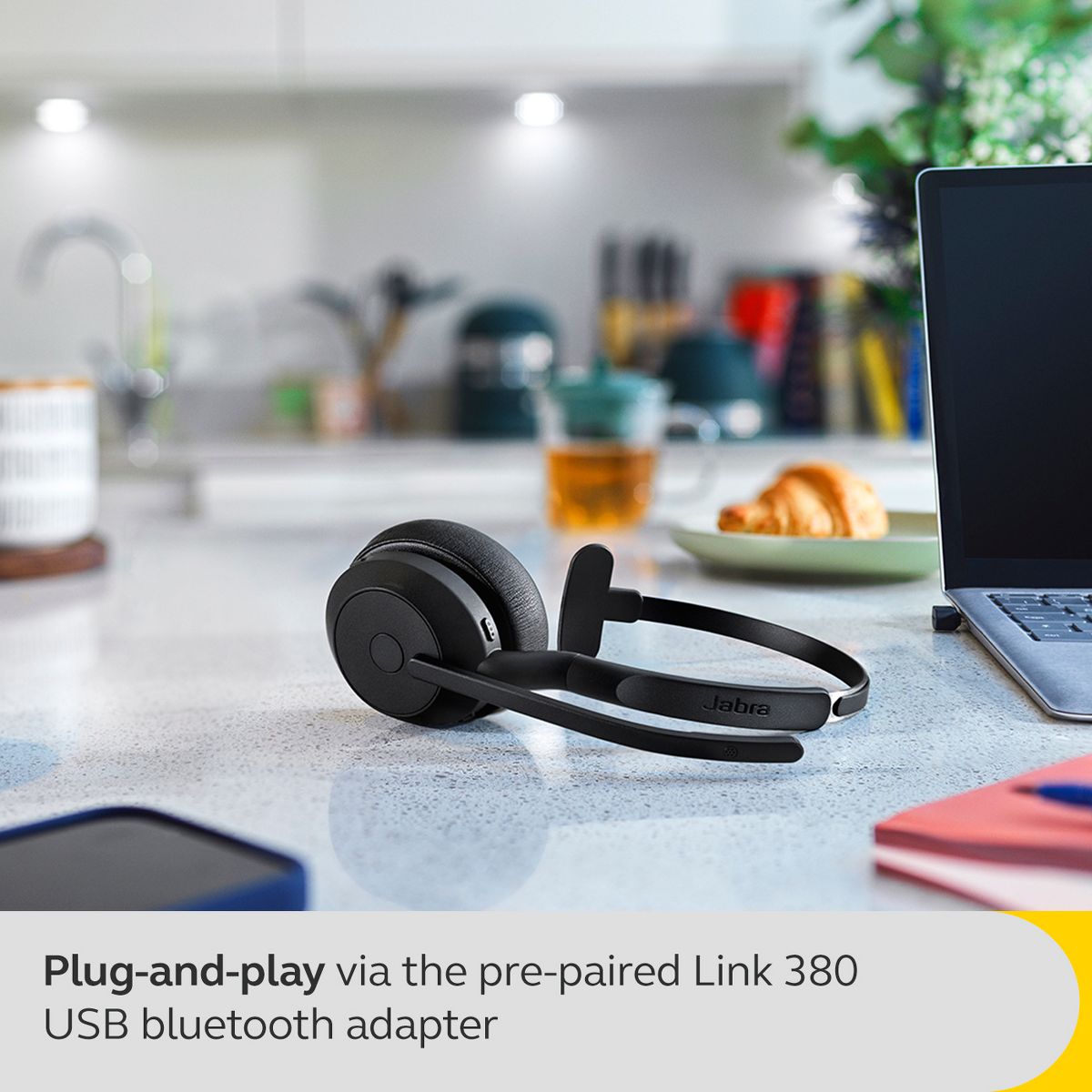 Jabra Evolve2 55 - Link390a MS Mono - thumbnail 4